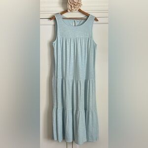 Light Blue Sleeveless Maxi Dress NWOT